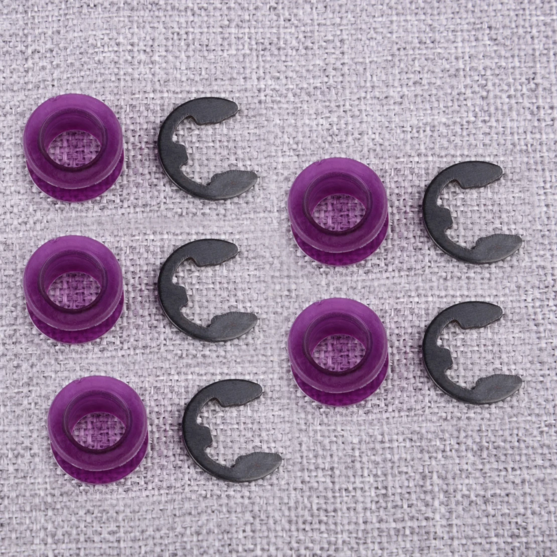 

33820-02370B 5 комплектов втулок для ремонта троса переключения передач с шайбами, подходят для Hyundai Elantra, Toyota Corolla, Matrix