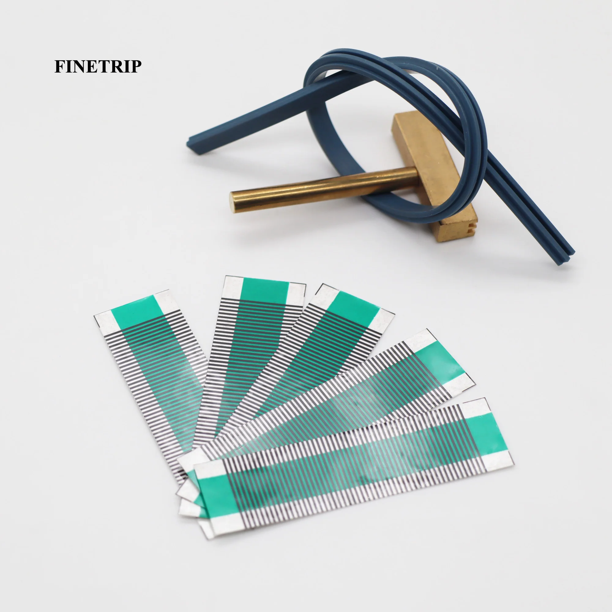 5pcs Air Conditioning Unit for Saab 9-5 ACC Ribbon Cable LCD Display Pixel Repair Tool + 1pc soldring iron welding Gun