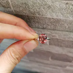 Turkish Sultanite diaspore zultanite chameleon 925 silver ring adjustable 8x10mm gemstone