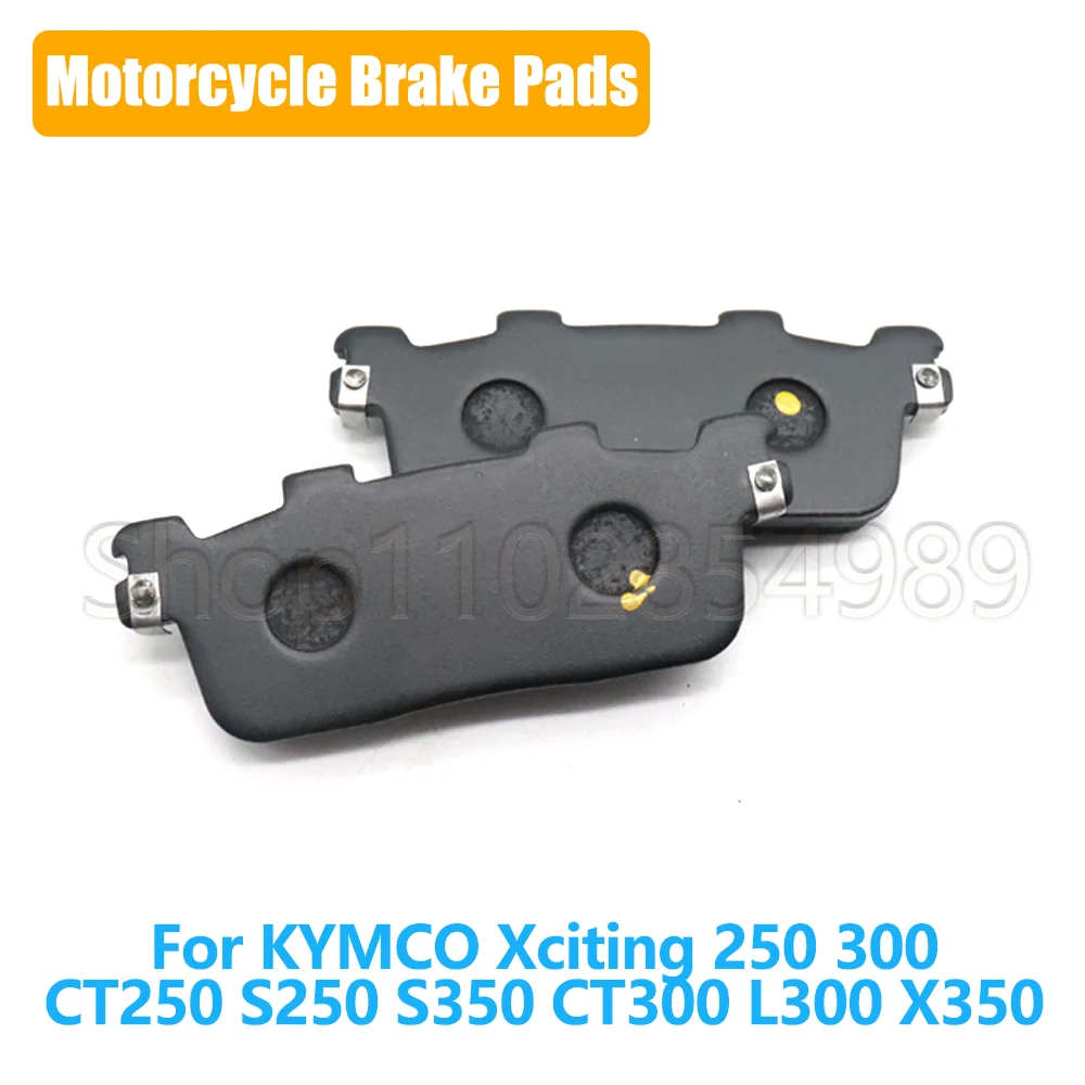 Pastillas de Freno Traseras para Motocicleta, Pastillas de Freno de Disco para KYMCO Xciting 250 300 CT250 S250 S350 CT300 L300 X350 S 250 350 CT L 300