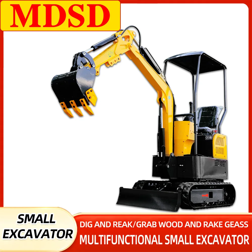Специальная цена, небольшой экскаватор 0,8 тонны, 1 тонна, 1,2 тонны, мини-экскаватор EPA EURO 5, небольшой экскаватор 1,5 тонны, поддерживает настройку двигателя