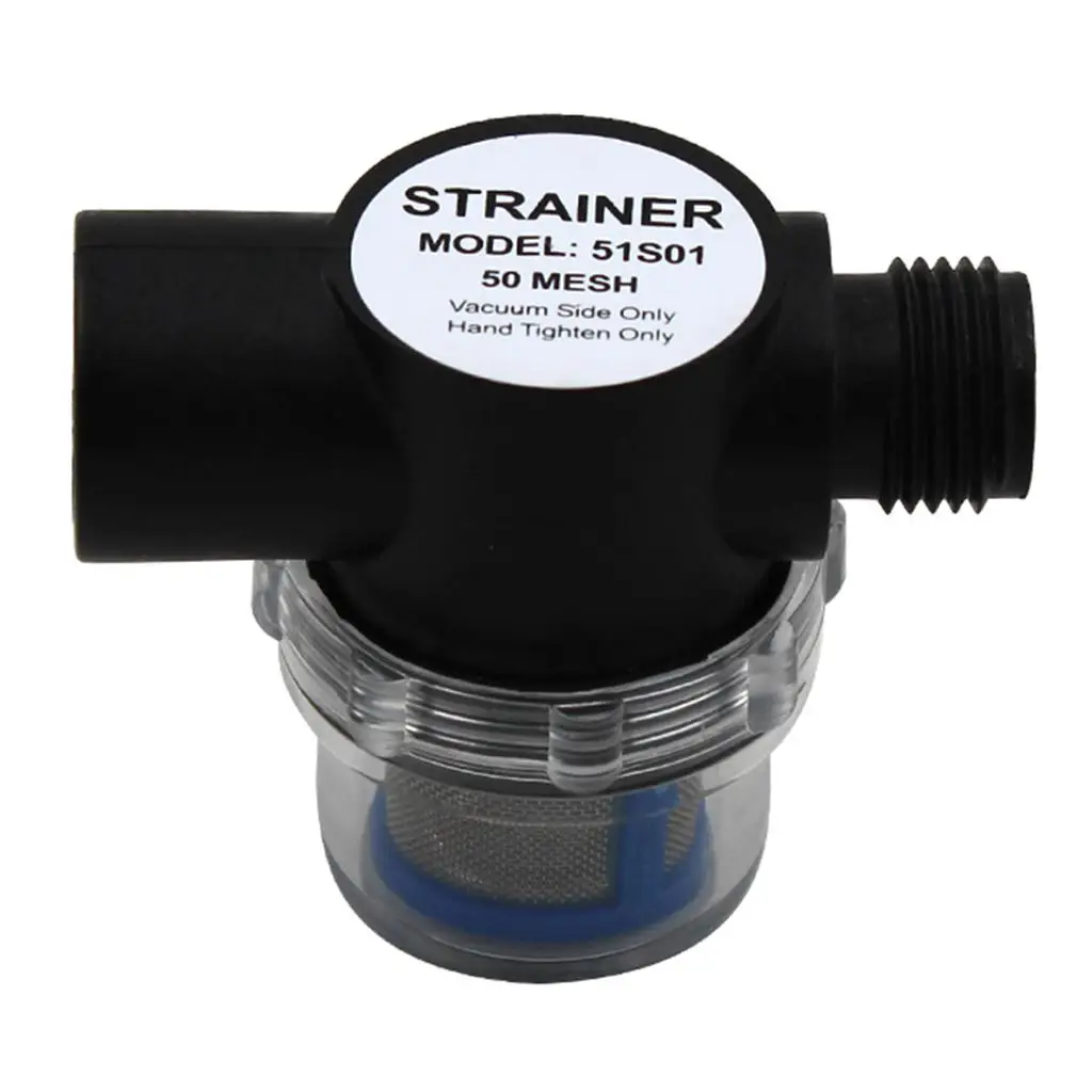 1/2 Inch-14 FNPT Inline Strainer for 33/34/42/44/51/54 Series Diaphragm Pumps