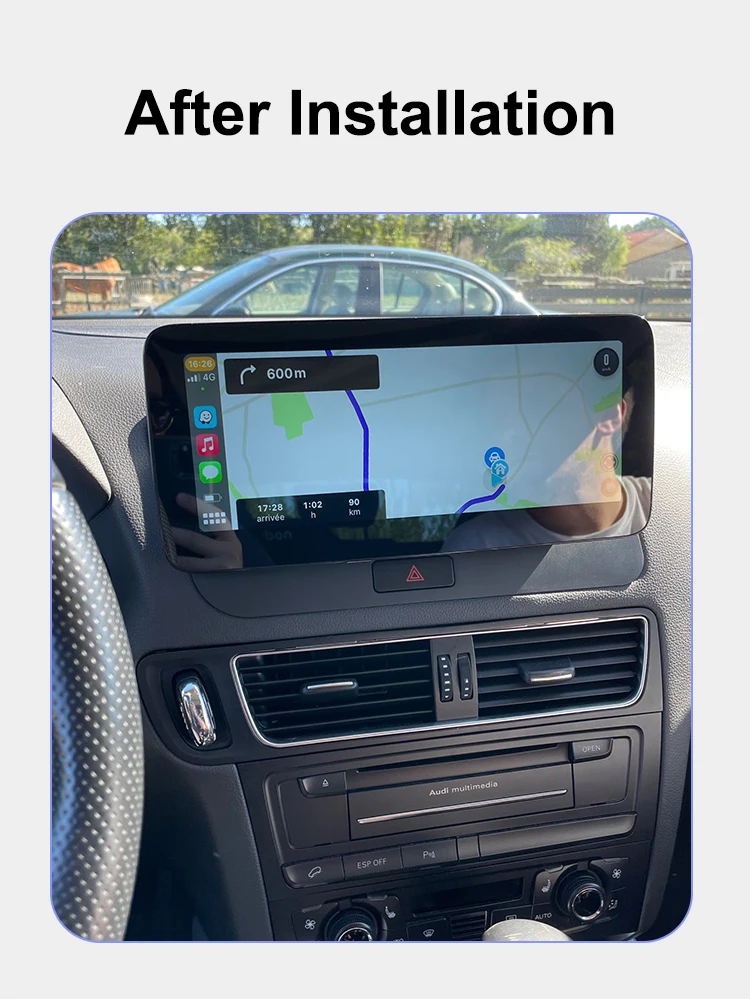 AUTOTOP Wifi 4G 10.25" Car Multimedia Player For Audi A4 B8 A5 S5 2009-2016 Wireless CarPlay Android Auto GPS Navigation BT 2Din