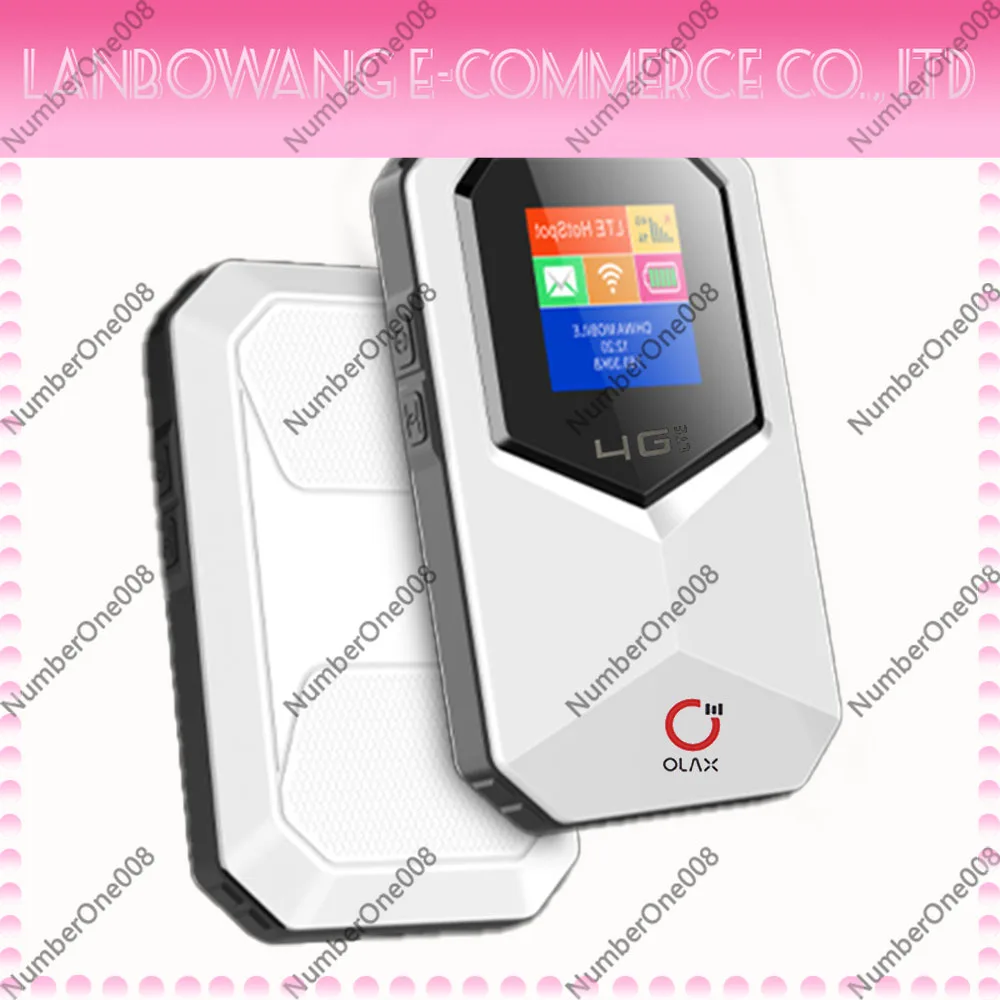 4G Wireless Router MT85 LCD Screen 150Mbps Hotspot 3000mAh SIM Card Slot Car WiFi Modem
