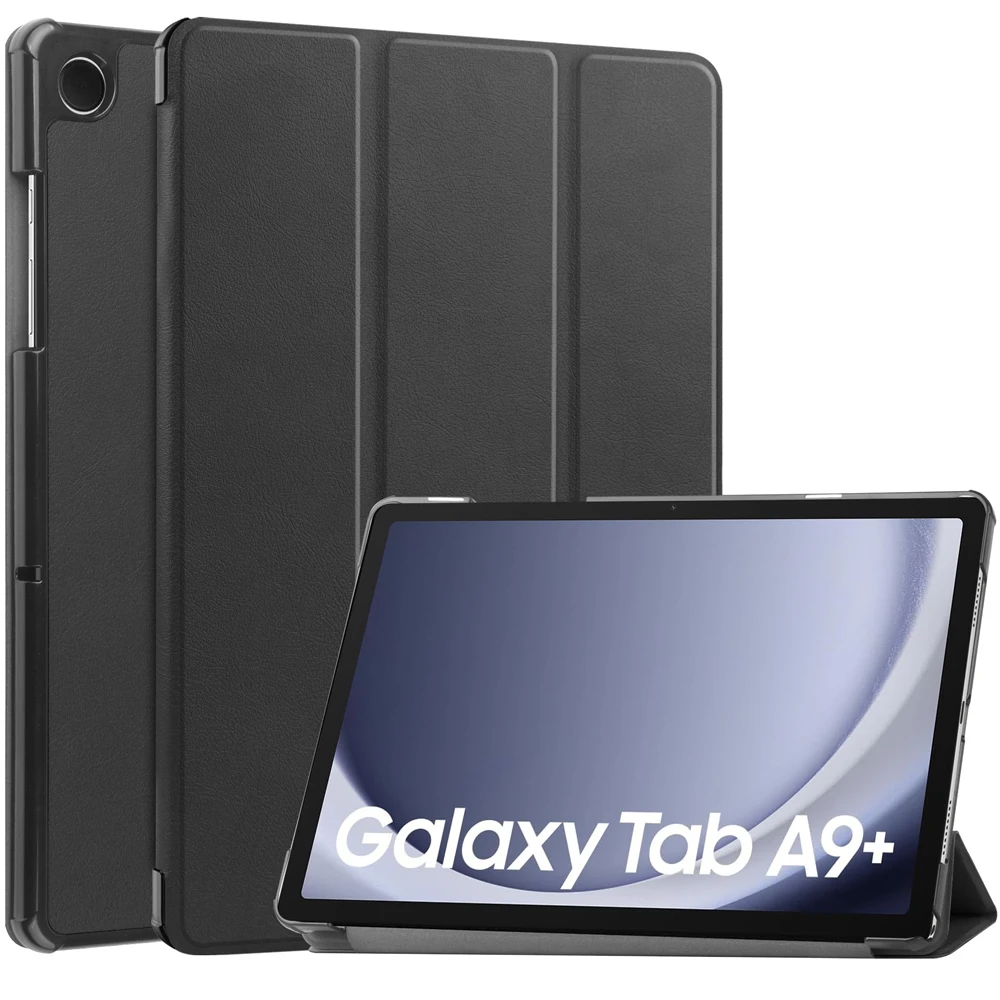 

For Samsung Galaxy Tab A9 Plus Case A9+ 11 inch 2023 SM-X210/X216/X218 Folding Stand Magnetic Smart Auto Sleep Wake Tablet Cover