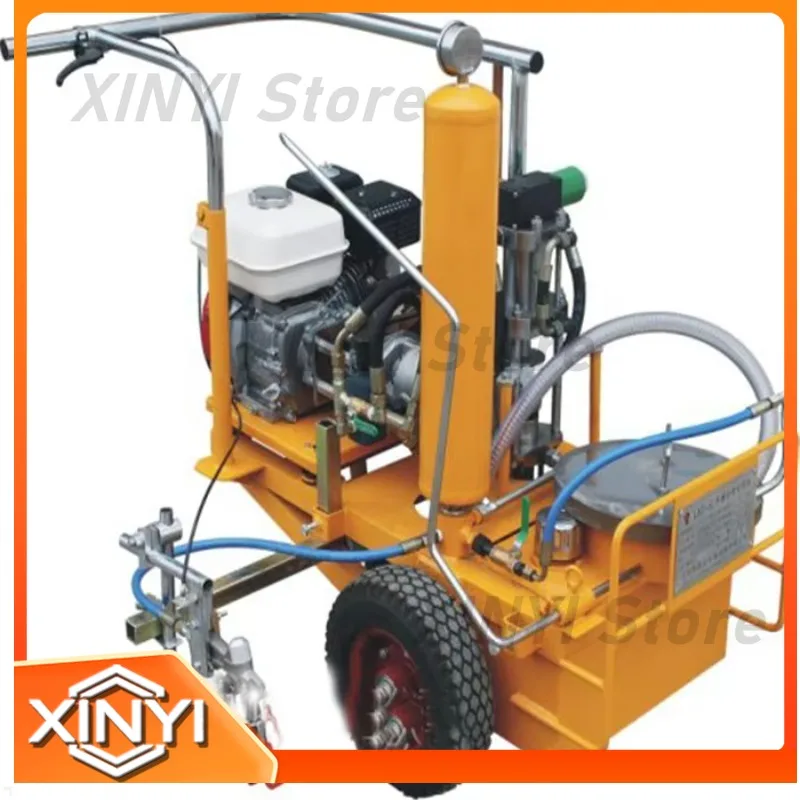 Portable Cold Spraying Road Line Marking Machine Asphalt Paint Stripping Machine for road marking equipment line painter