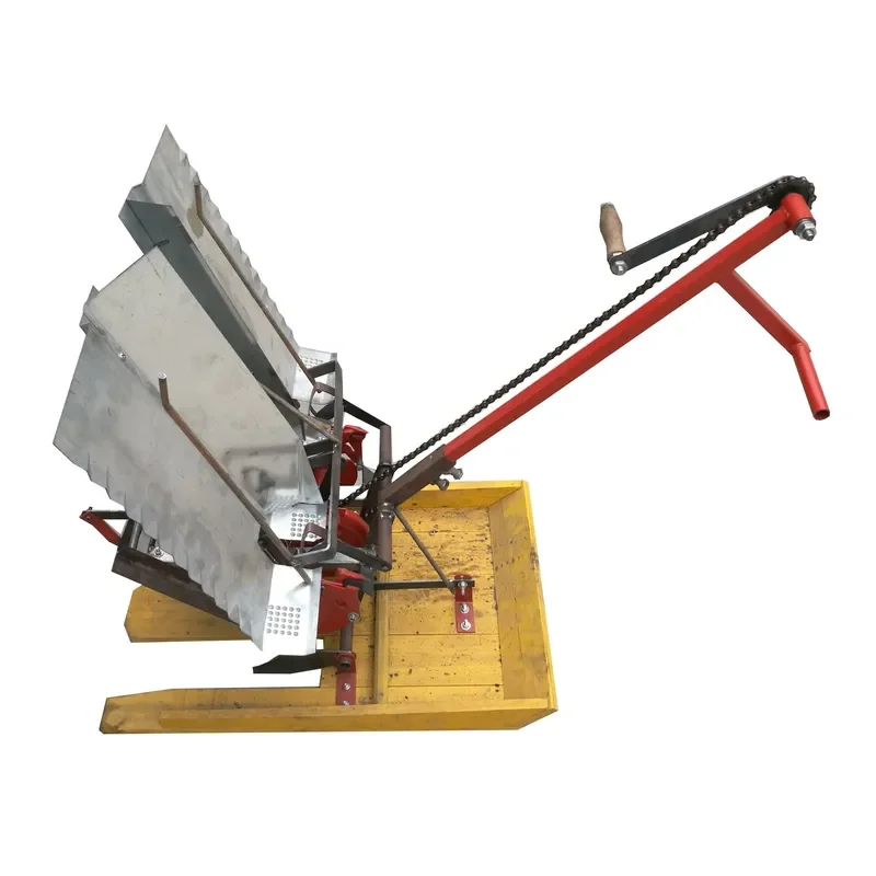 Agriculture Machine for Manual Rice Planter 2 Rows Paddy Transplanter with the Cheap Price