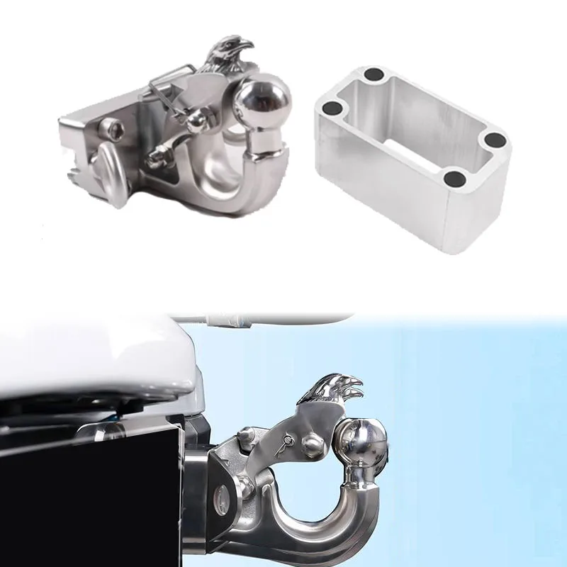 

High Quality Stainless Steel Rear Bumper Trailer Hook Trailer Hitch Ball Tow Hook for Haval H9 2025 Car Accessoriescustom