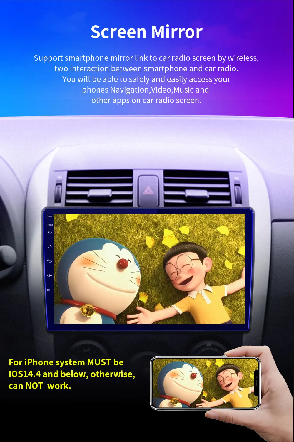 Android 16 Carplay Auto Car Radio For Ford FIGO KA
