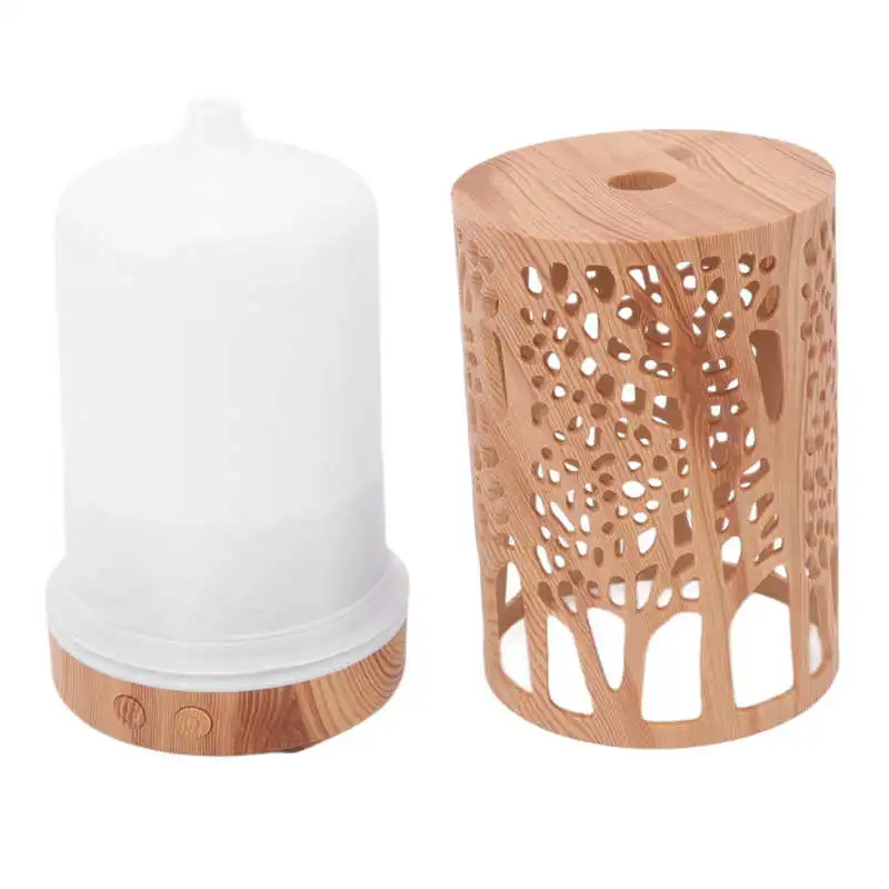 Humidificador de Aroma de 200ml, difusor de aceite esencial con Control remoto, 7 colores de luz LED, Reino Unido/EE. UU./UE, 100-240V