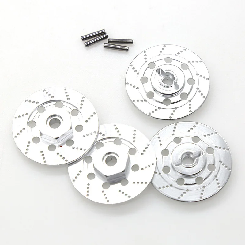 Metall 12mm Radnabenadapter Bremsscheibe für Tamiya TT01 TT02 HPI HSP 94123 Sakura D4 1/10 RC On-Road Rennwagen
