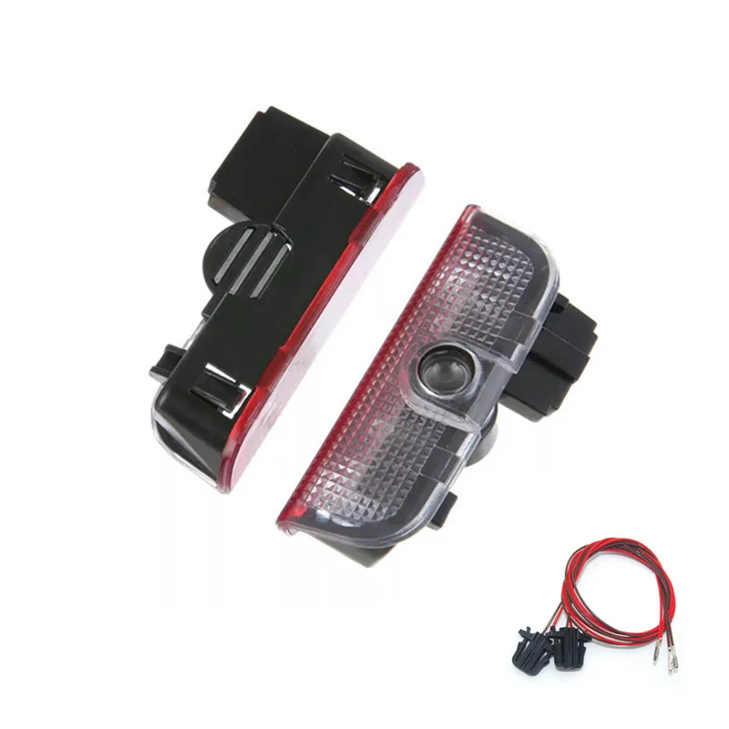 2PCS LED Car Door Logo Projector Lights for Volkswagen Arteon CC PHIDEON 2009-2021 Welcome Decorative Lights Accessories DECOR