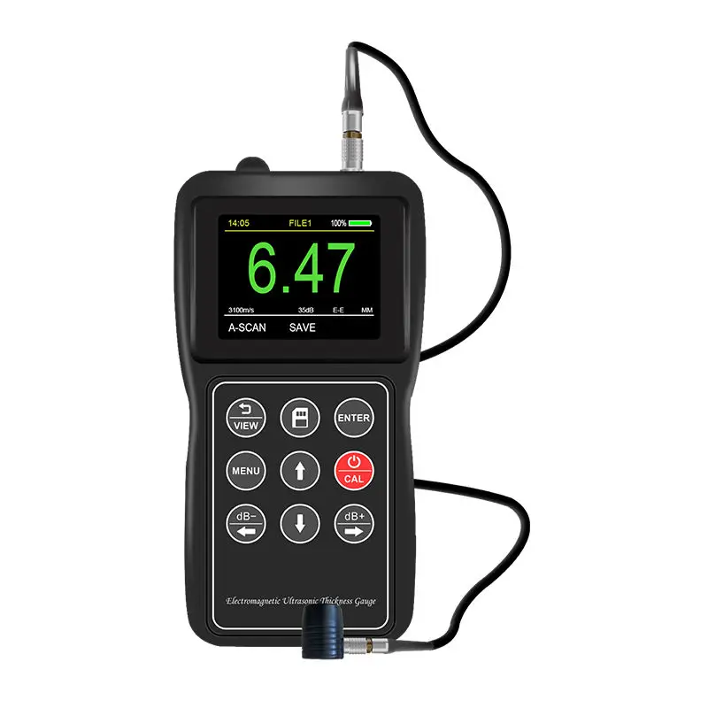 Split Fearless High Temperature Electromagnetic Ultrasonic Thickness Gauge