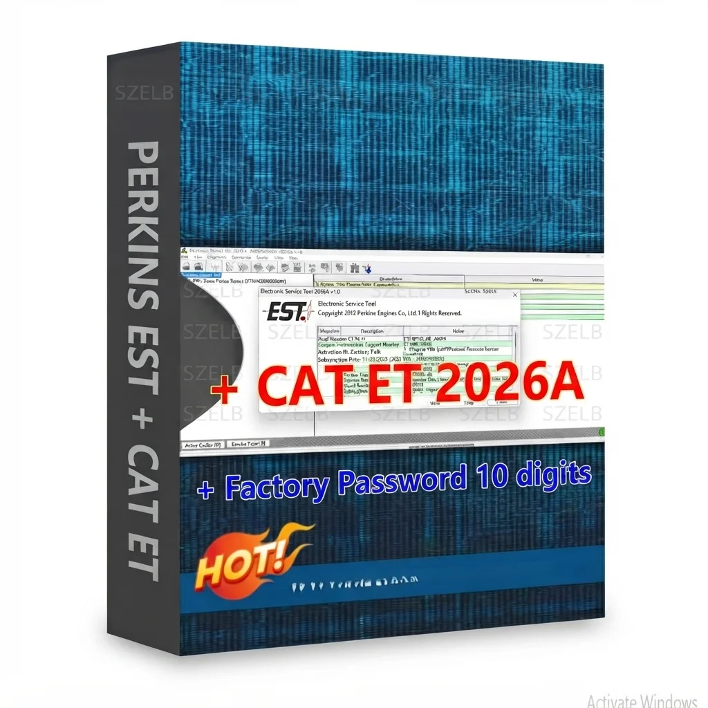 2026 Latest! For CAT ET Electronic Technician 2026A + Perkins EST 2026A Electronic Service Tool Software Online Remote Install