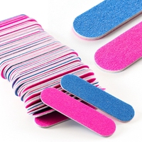 10/20/50/100/200 pcs Disposable Mini Nail Files - Double Sided Emery Boards for Manicure and Pedicure - 180/240 Grit