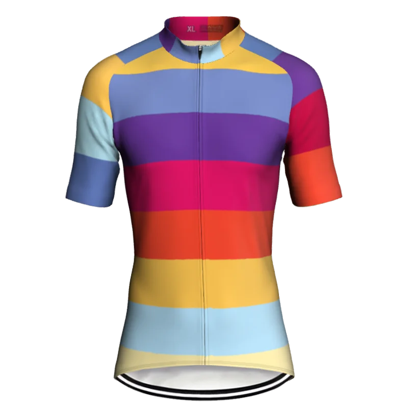 

Women's Short Cycling Jersey, Summer Clothes, Road MTB Sleeve Shirt, Bike Motocross Jacket, Breathe Wear Basic Top Pullover Tre