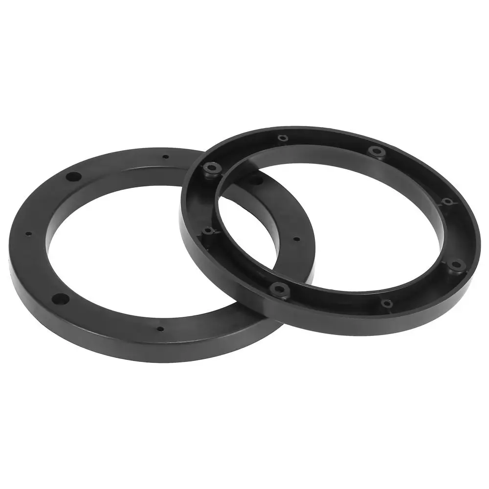 Practical 4/5/6.5 Inch Speaker Spacer Pad Universal Plastic Speaker Spacer Ring Black Speaker Gasket For Autoradio
