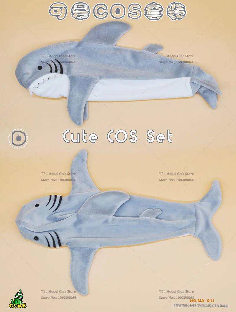 متوفر CUKE TOYS MA-041 1/6 مقياس لطيف كوس الحيوان الملابس مجموعة نموذج صالح 12 بوصة أنثى عمل نموذج لجسم ألعاب الدمى