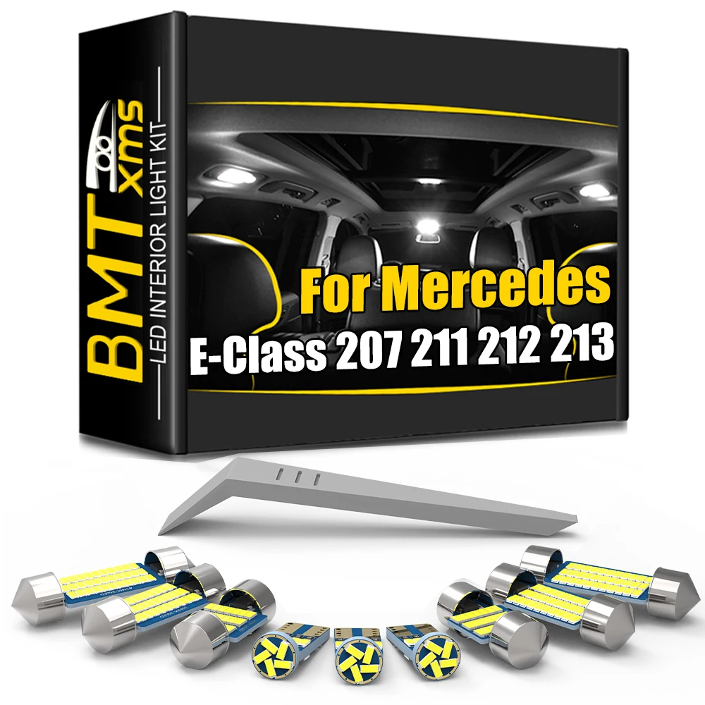 

BMTxms Canbus LED Interior Light For Mercedes Benz E Class W210 S210 W211 S211 W212 S212 C207 A207 W213 S213 2002-2020 Accessrie