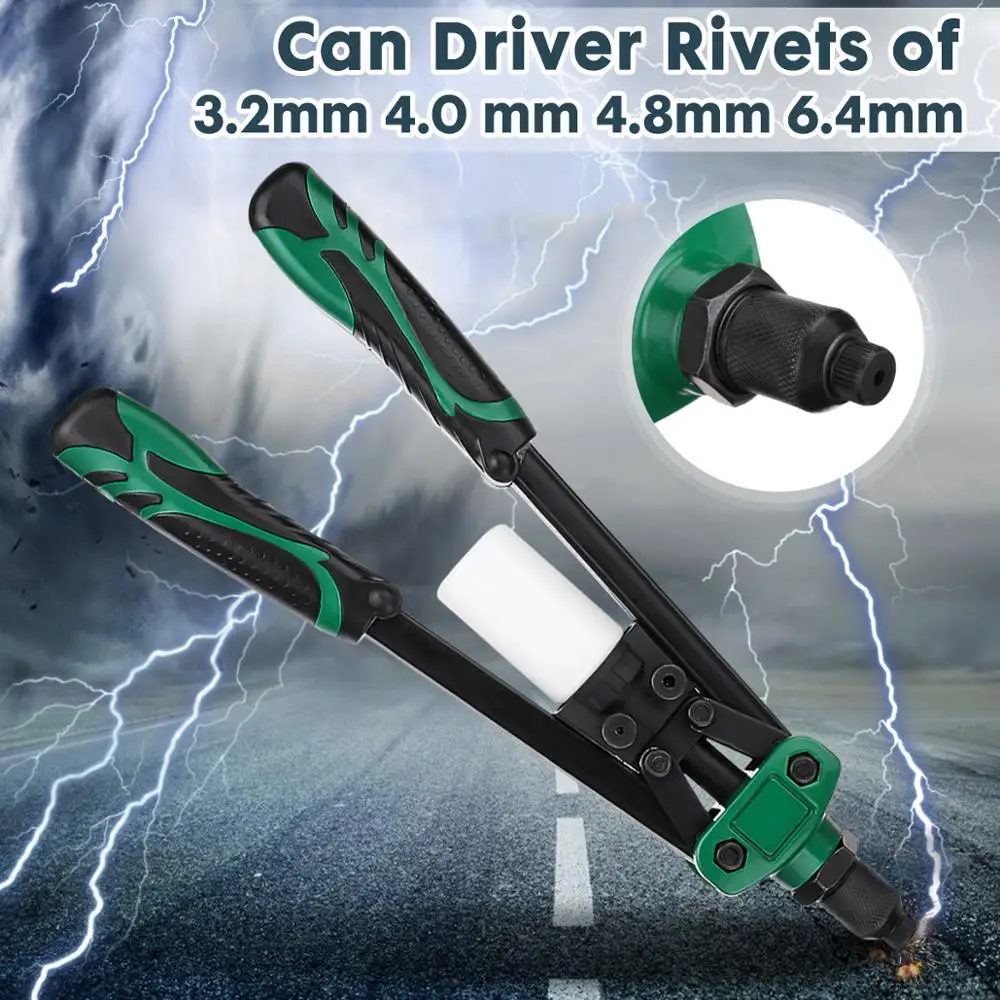 5 in 1 13'' 3.2/4.0/4.8/6.4mm Heavy Duty Pop Tool Hand er Manual