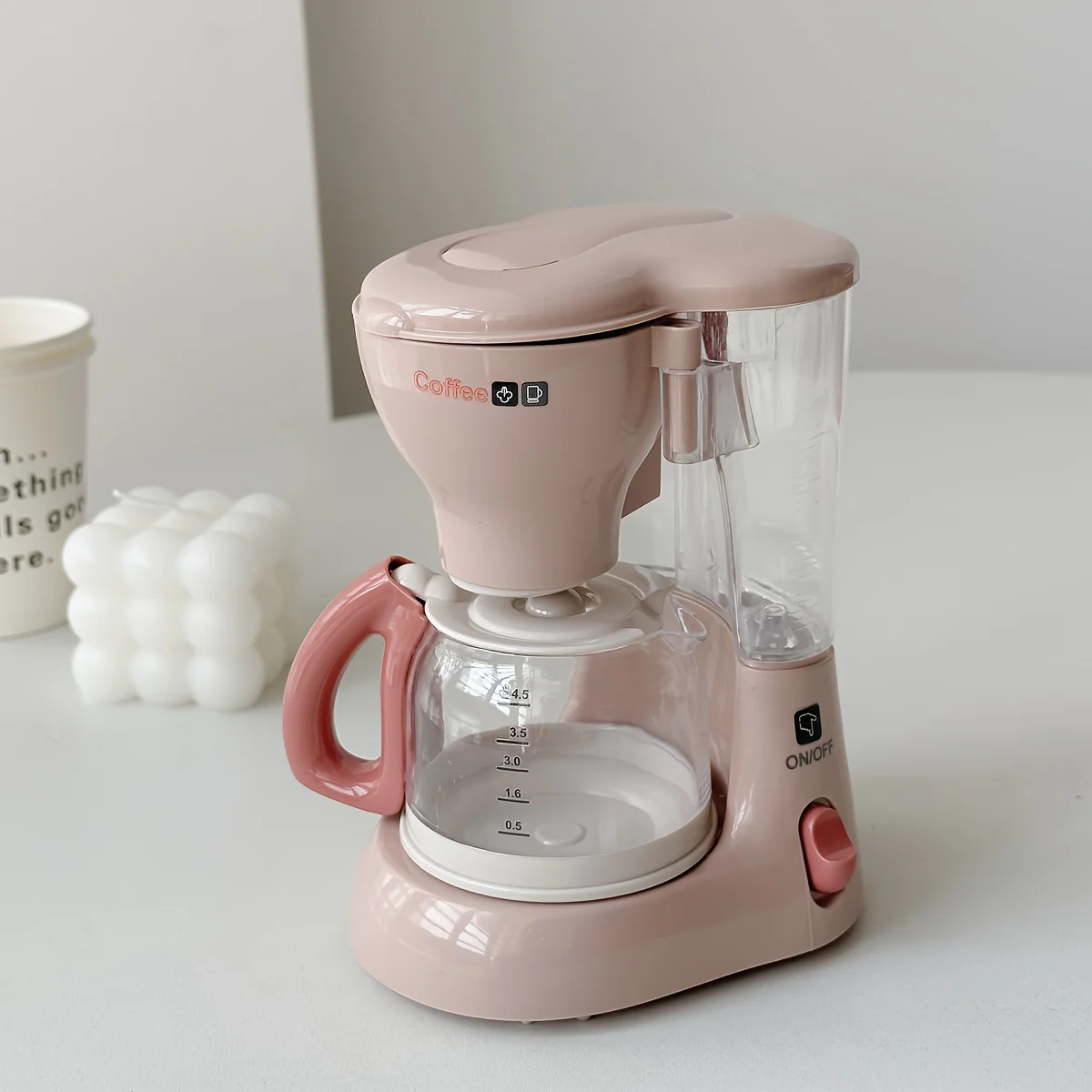 

Coffee Machine Kid's Role Play Kitchen Set, Dining Food Pretend Play Toy, Birthday/Thanksgiving/Christmas Gift for Toddlers