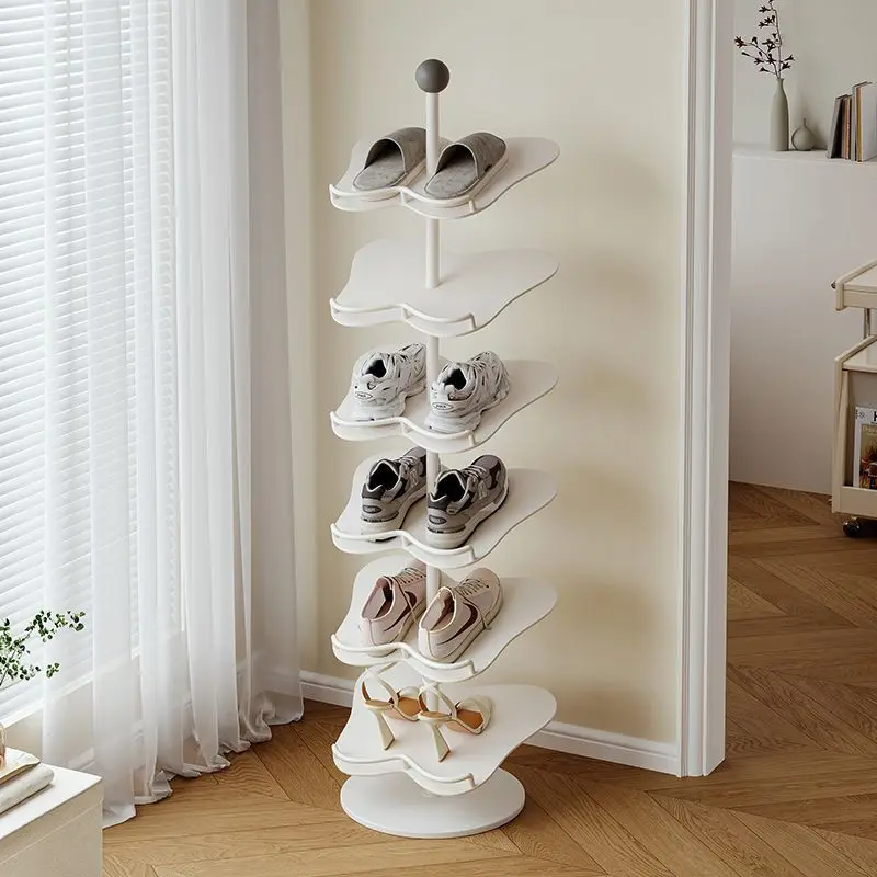 Shoe Hanger Butterfly Design Interior Children's Organizer Shoe Rack Multilayer Simple Creative Metal Waterproofing Shoe Shelf