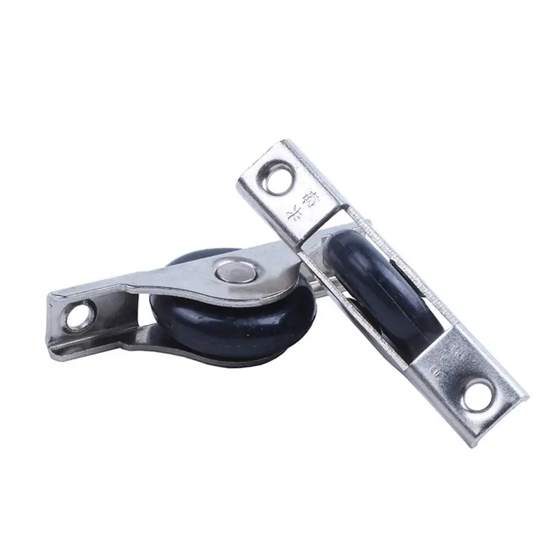 BHBD-16 Pcs Nylon Single Axle Sliding Door Roller Window Sash Pulley Wheel