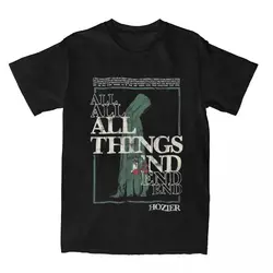 Hozier All Thing End Vintage Unreal Unearth Tour 2024 Men Women T Shirt Merchandise Vintage Tees T-Shirts Cotton Classic Clothes