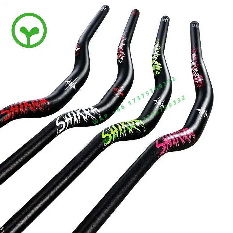 【2026】31.8 * 785Mm Swallow Bicycle Handlebar XM MTB Riser Handlebar 11 Degree Sweep Up 55mm Handle Assembly Mountain Bike