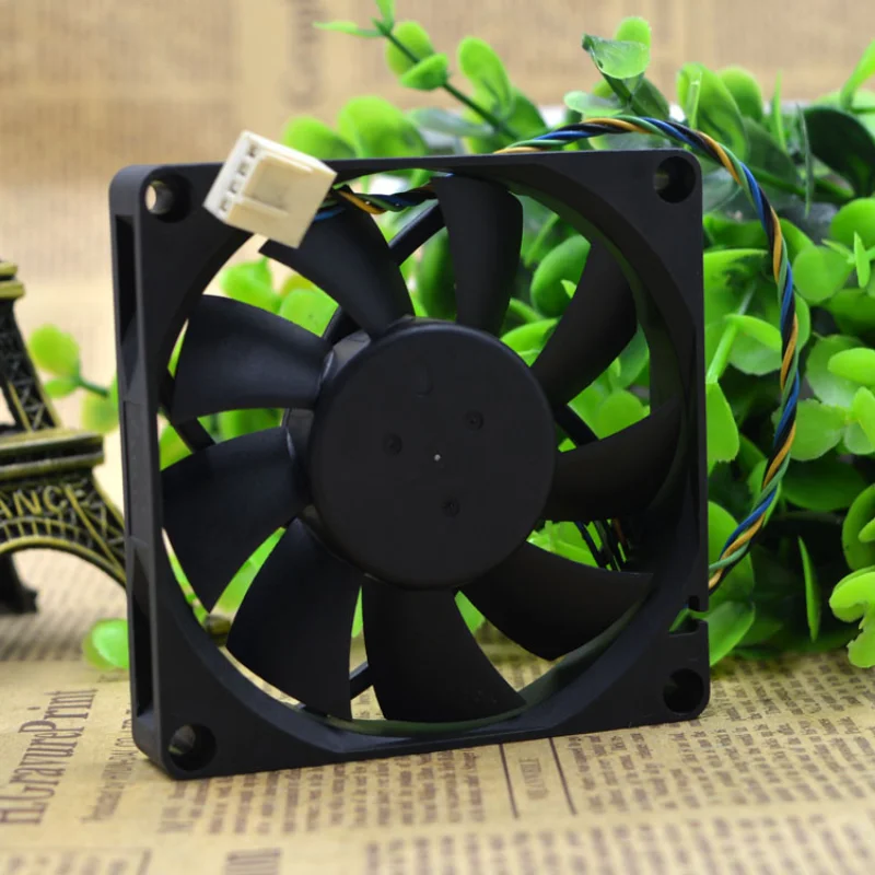 New Fan CPU Radiator For Delta EFC0812DB 12V 0.50A 8015 8CM 4-wire PWM Speed Regulation Large Air Volume Fan