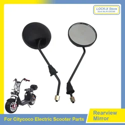 8mm Rearview Mirror Reverse with Base Fixing Bracket for Citycoco Electric Scooter Motorcycle Accessories Parts