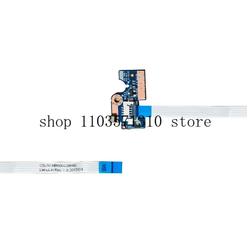 

CSL50 LS-E791P для HP 15T-BR 15Z-BW 15-BW 15-BS 250 255 G6, плата переключателя кнопки питания с кабелем 15-BW002WM 15-BW006CA для ноутбука