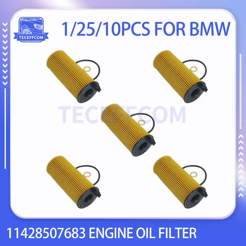 Engine Oil Filter For BMW X5 X3 328d 535d F06 F15 F21 F22 F34 F35 E84 E90 N57 3.0L N47 2.0L MINI Replacement Parts 11428507683