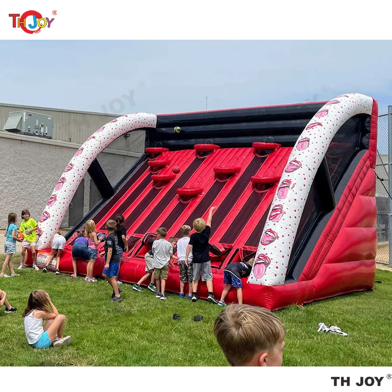 5x3m Inflatable 3 Players Basketball Shooting Sport Game