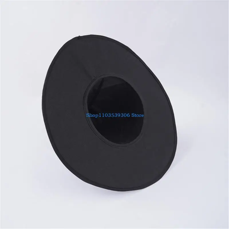 400A Witch Hat for Adult with Veil Wizard Hat Halloween Party Headwear Cloche Hat Holiday Headwear Role Playing Stage Hat