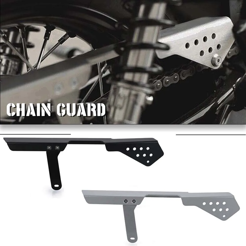

For Street Twin 900 Cup 900 Twin 900 Bonneville T100/T120 T5-5754 Aluminium Motorcycle Accessories Chain Guard Cover 2016-2024