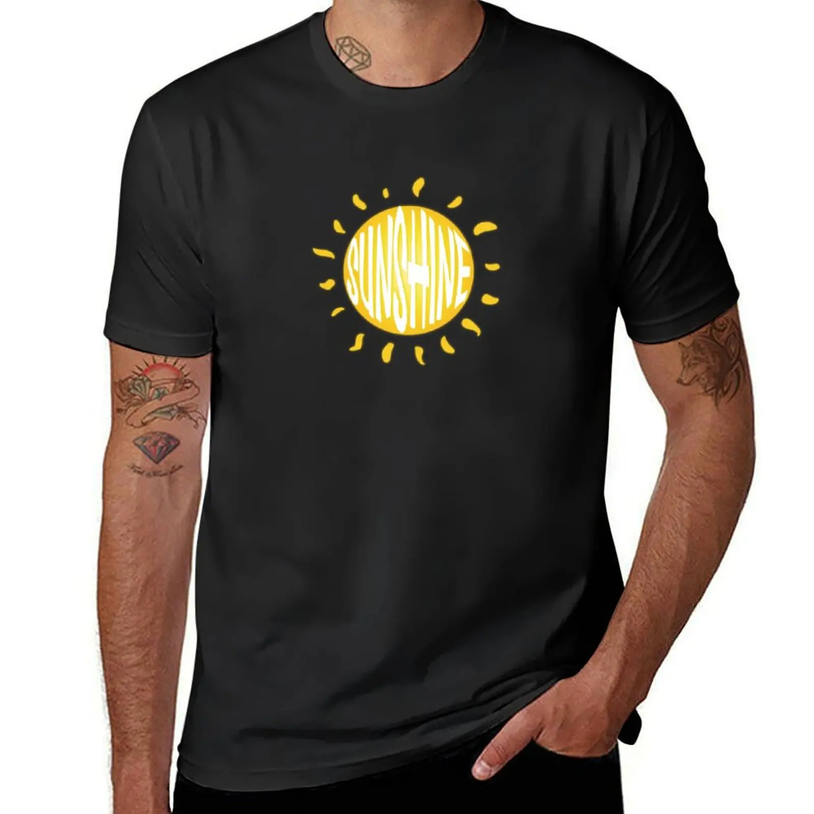 Sunshine T-Shirt summer top plus sizes Men's t-shirts