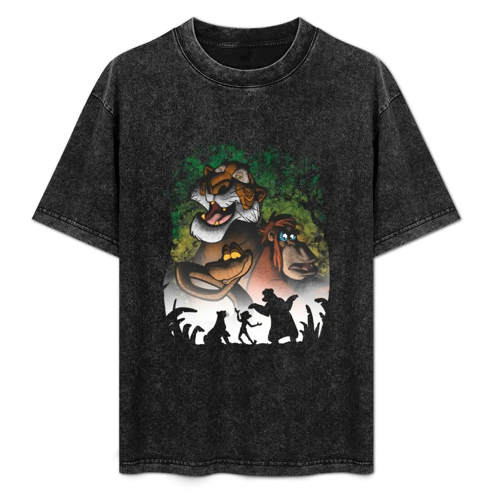 

Jungle villains T-Shirt street wear oversized graphic tee vintage t shirts blanks designer t shirt men