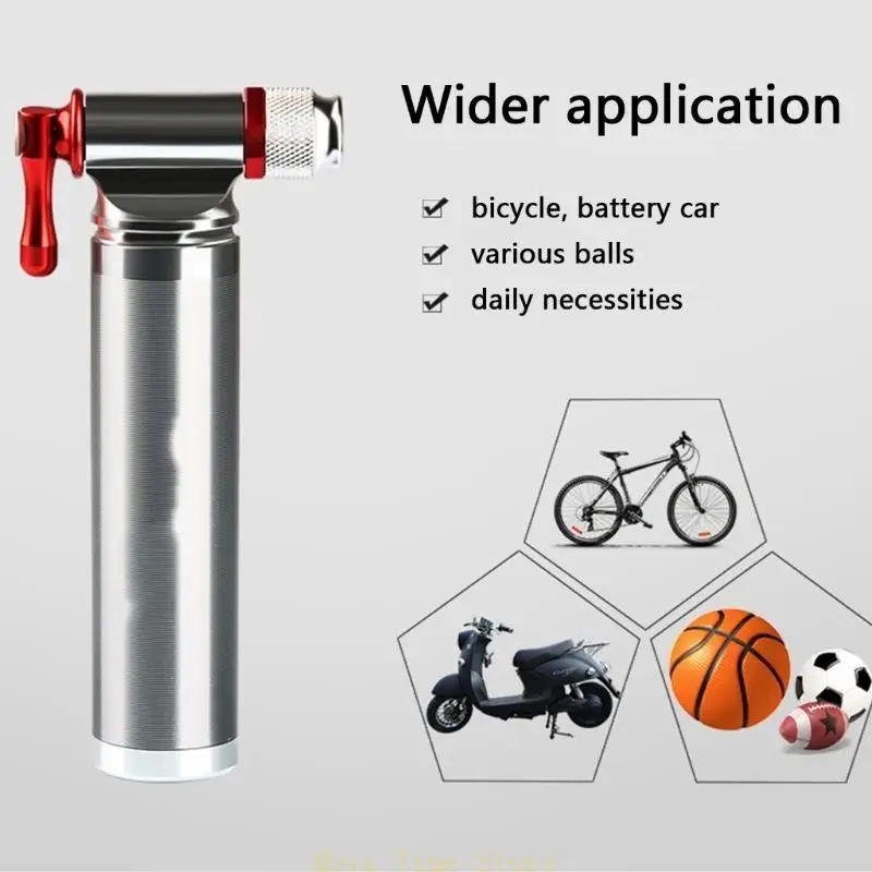 

92ME for Schrader for Valves Insulated Sleeve, 16g Bicycles CO2 Tires Inflator