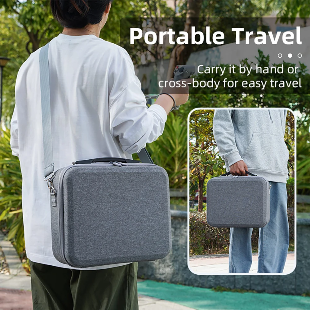 Estuche de transporte para DJI Avata Drone bolsa de almacenamiento bolso portátil al aire libre bolso de hombro de gran capacidad para gafas DJI 2