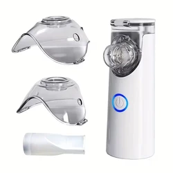 WF Quiet Inhaler Asthma Portable Medical Nebulizer Inhlaer Mini Ultrasonic Vibrating Mesh Nebulizer For Kids Adults Health Care