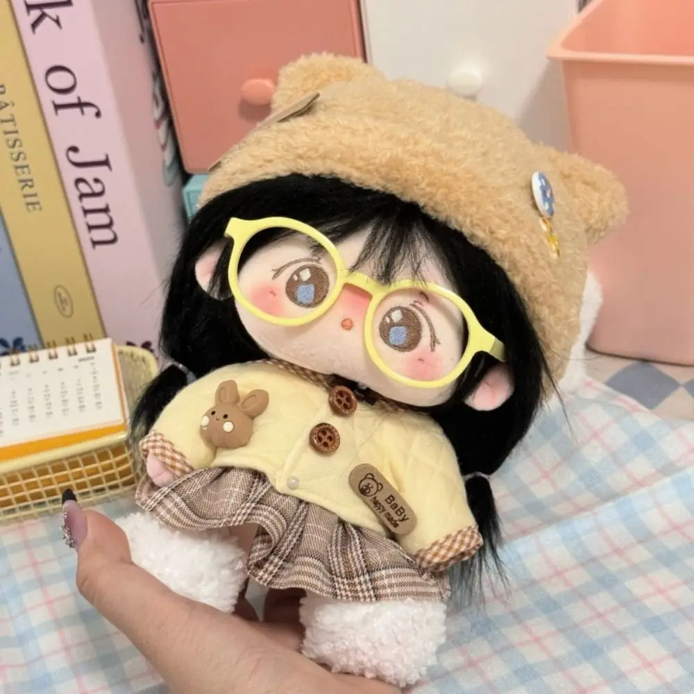 ใหม่เนยหมีกระต่ายน่ารัก 20 ซม.ผ้าฝ้ายตุ๊กตาเสื้อผ้าเด็กของเล่นของขวัญ DIY แต่งตัวตุ๊กตาอุปกรณ์เสริมชุดเจ้าหญิง Photo Props