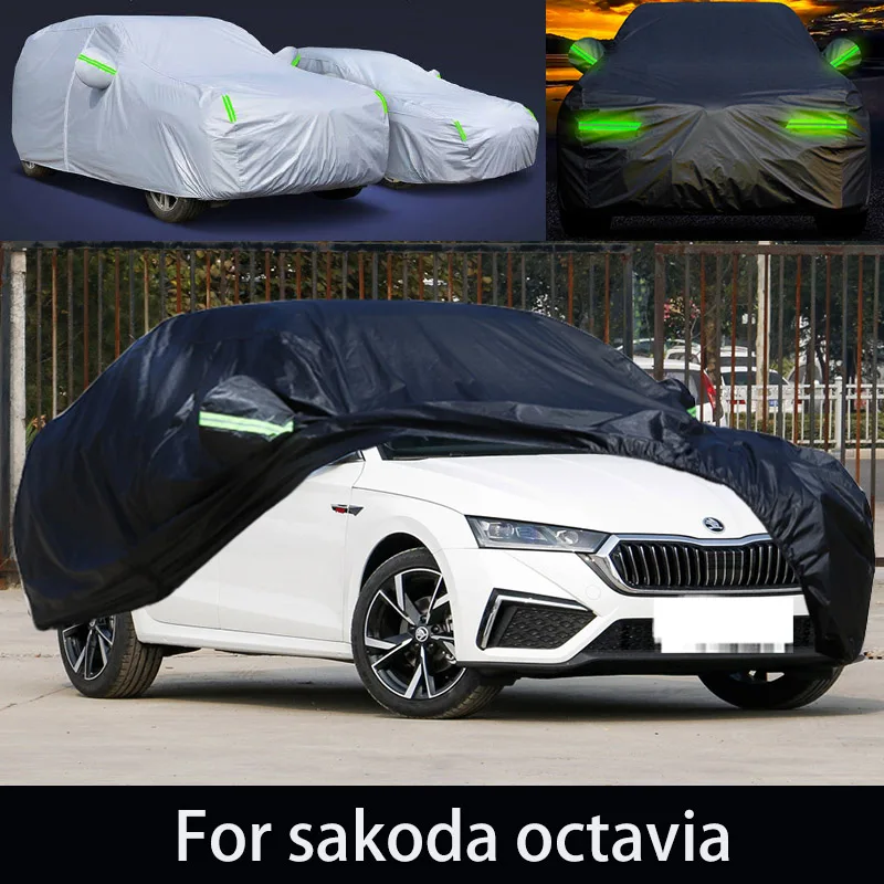 

For sakoda octavia auto anti snow, anti freezing, anti dust, anti peeling paint, and anti rainwater.car cover protection