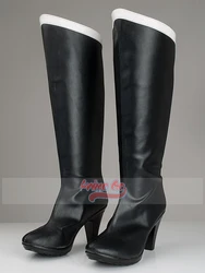 Anime Sailor Pluto Meiou Setsuna Cosplay Shoes Women Black Boots mp000596