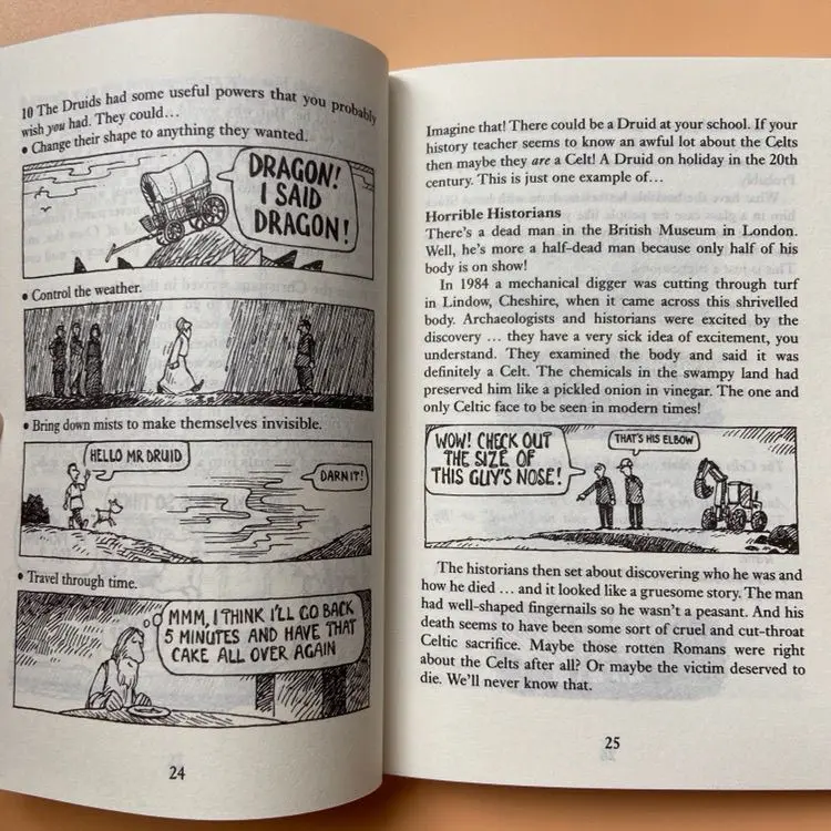 

20 томов «Horrible Histories» со звуком в комплекте.