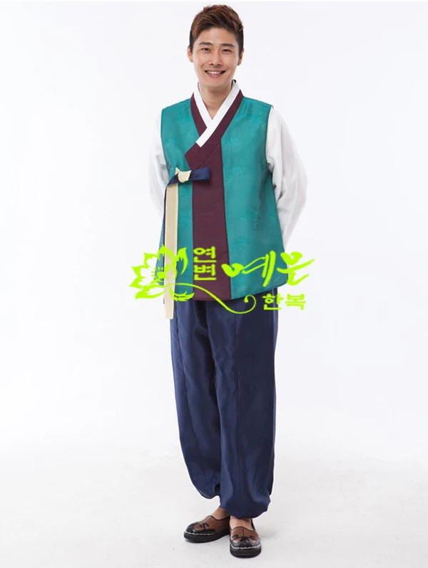 Men's Hanbok Custom Korean Imported Hanbok Fabric Groom Wedding Hanbok Men's Hanbok New Hanbok