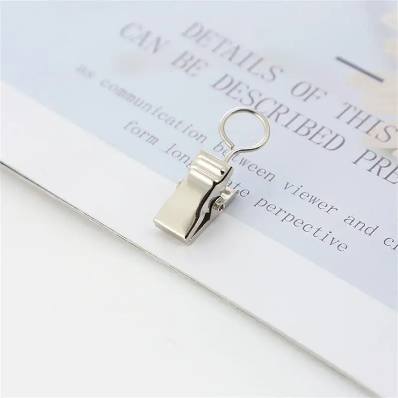 10-100PCS Stainless Steel Curtain Clips For Curtain Photos Decor Wire Holder For Hanging Photos Drapes Clip Clamp Replacement