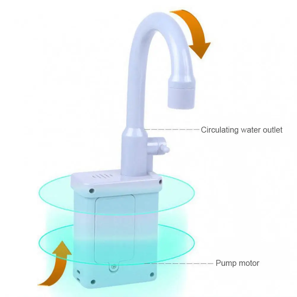 1 stks Waterkraan Fantasiespel Speelgoed Aanrecht Kraan Circulerend Watersysteem Voor Kinderen Rollenspel Zomer Water Leuk Speelgoed