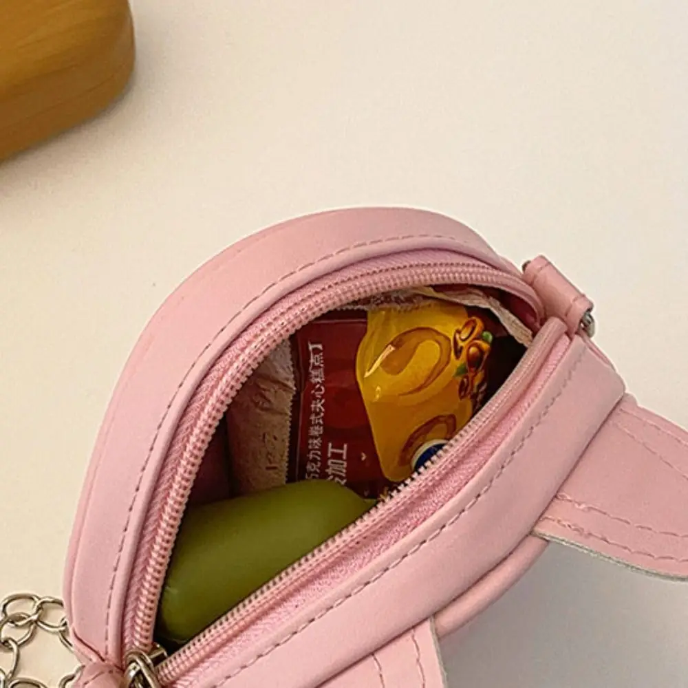 Skórzana torba Crossbody modna Mini perłowa torebka na monety dekoracyjna torba na ramię kobiety