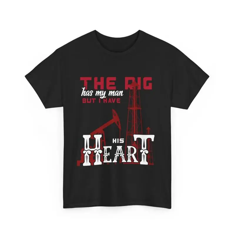 حقل الزيت Oilfielder The Rig لدي رجل ولكن لدي قلبه تي شيرت